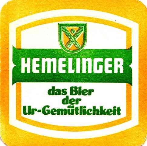 bremen hb-hb hemelinger das bier 3a (quad185-ur gem�tlichkeit-gr�norange)